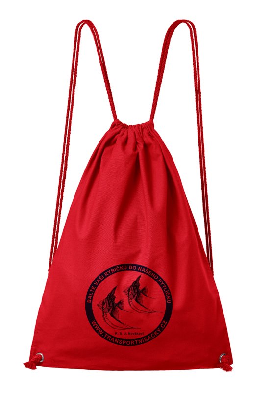 Batoh na záda červený