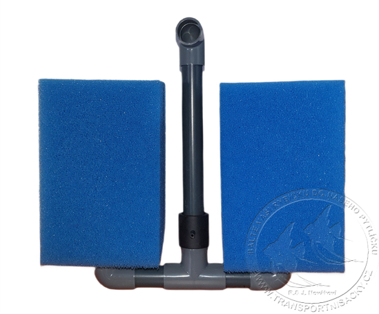 Akvarijní filtr 2x bio molitan 10x10x16cm