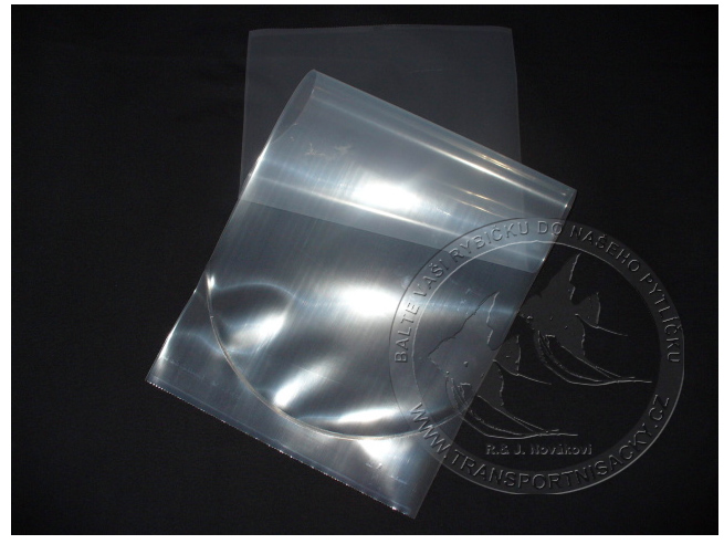 Transportní sáčky 100ks - 300/600mm  síla 0,06mm  (s půlkulatým dnem)