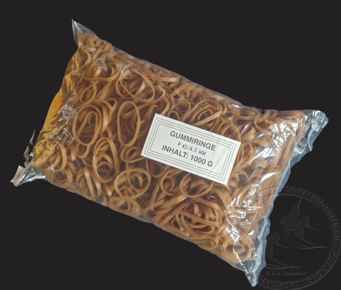 Gumičky kaučuk  1000g  40x4 (40mm x 4mm)